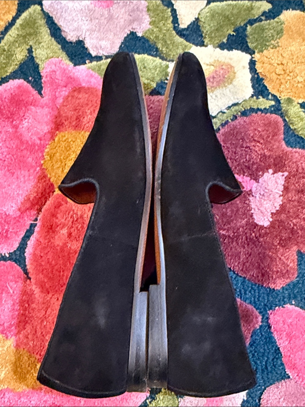 Vionic Black Suede Willa Loafers - Picture 4 of 5